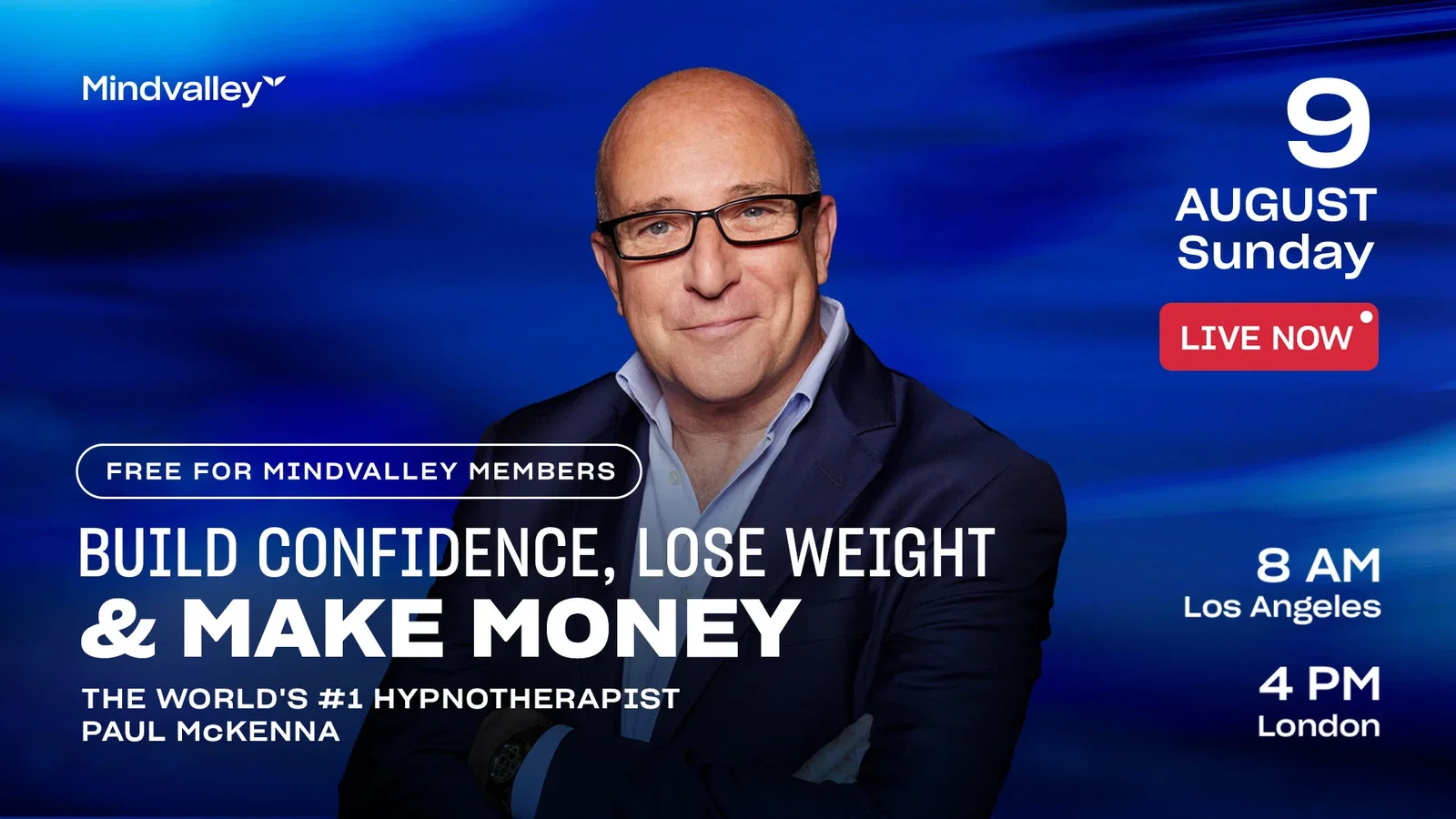 Paul McKenna — LIVE on Zoom