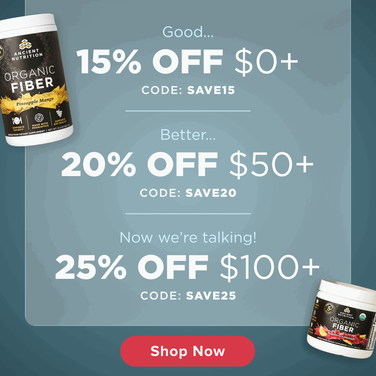 UP TO 25% OFF!