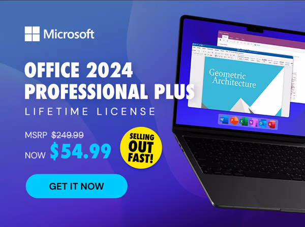 Microsoft Office 2024 Professional Plus Lifetime License