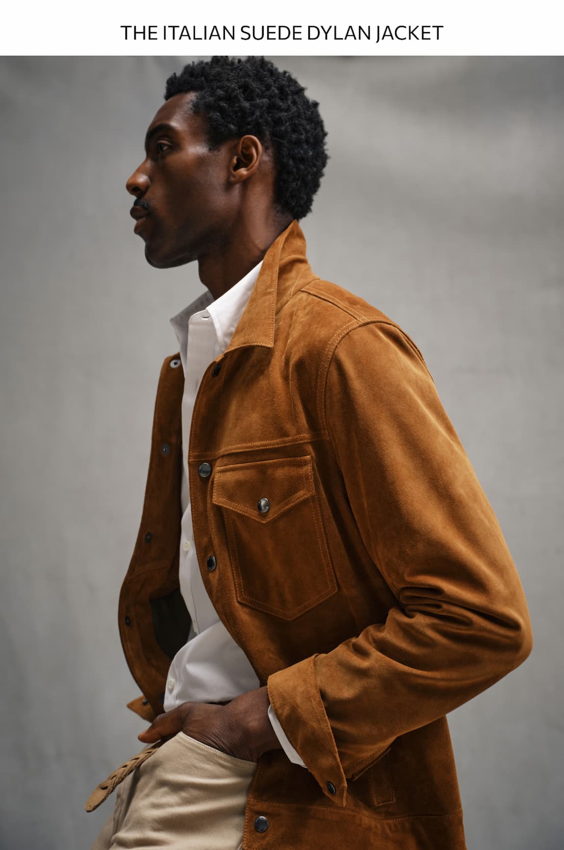 Shop the Italian Suede Dylan Jacket