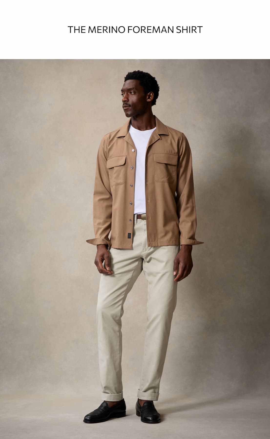 Shop the Merino Foreman Shirt