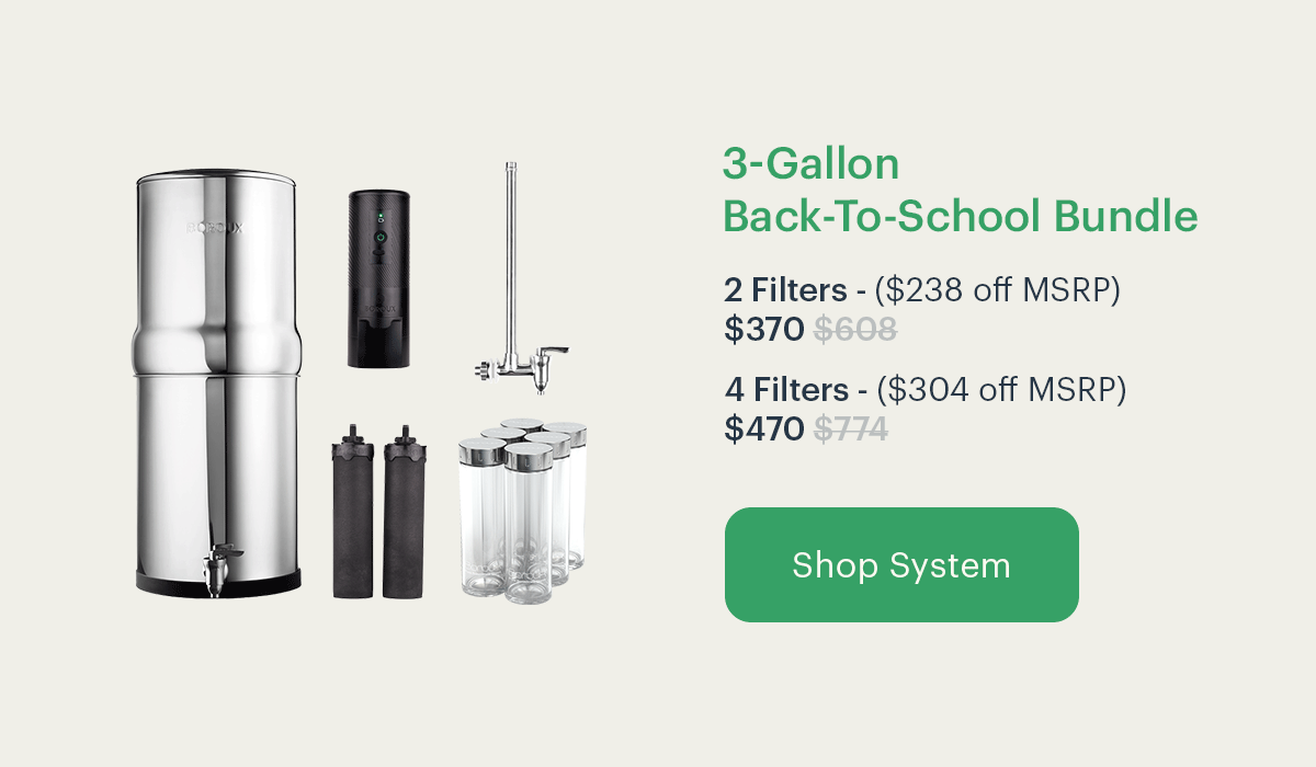 3-Gallon Back-To School Bundle