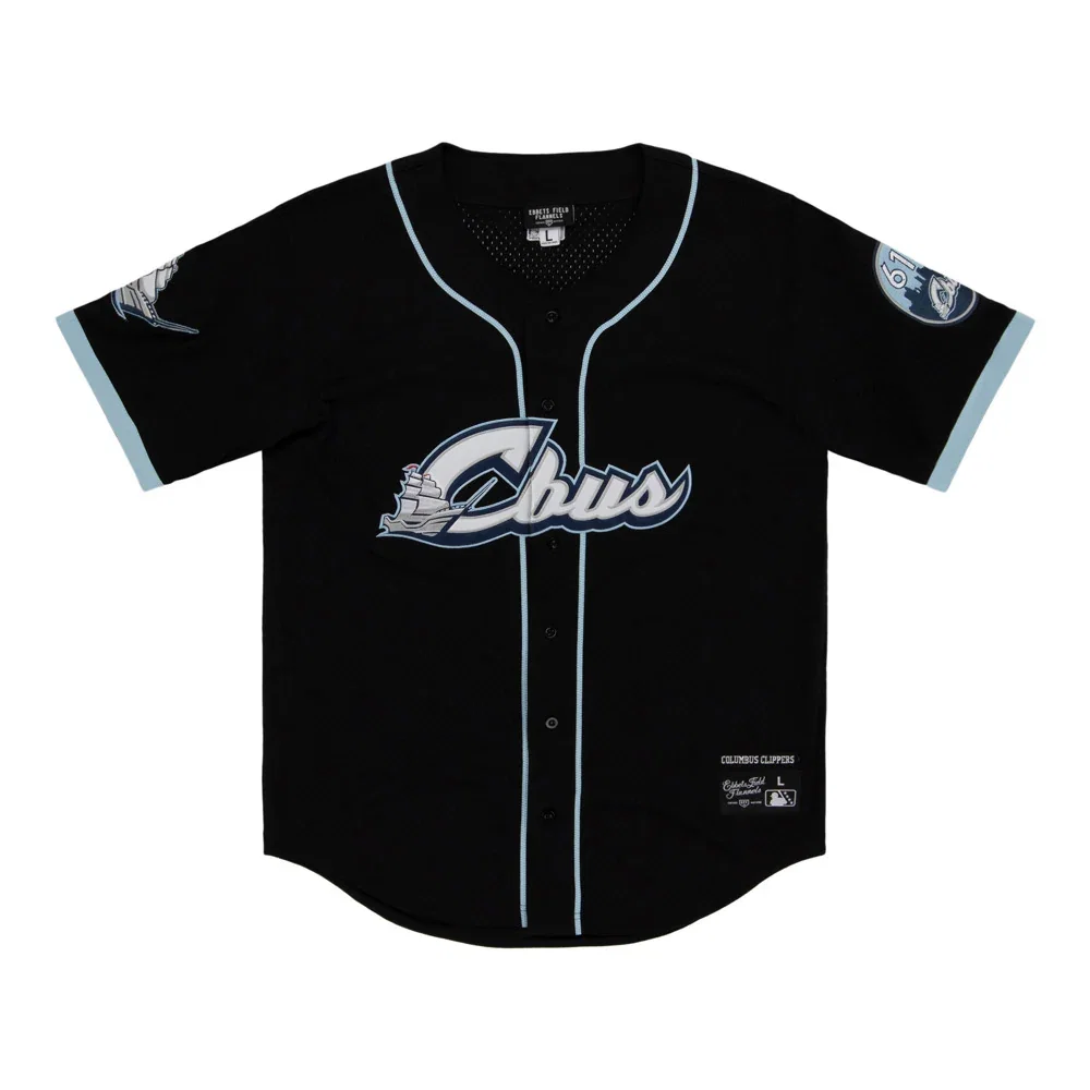 Image of Columbus Clippers MiLB Button Down Jersey