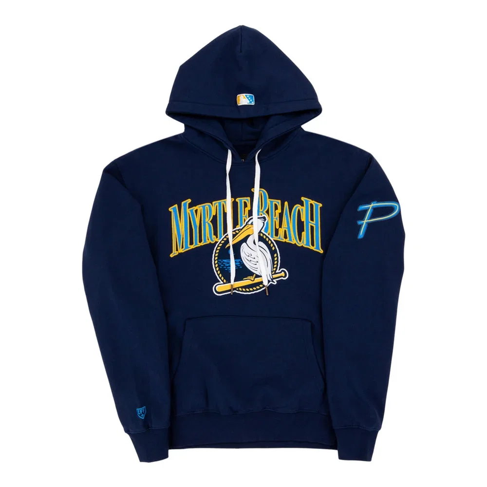 Image of Myrtle Beach Pelicans MiLB Cotton Hooded Sweatshirt