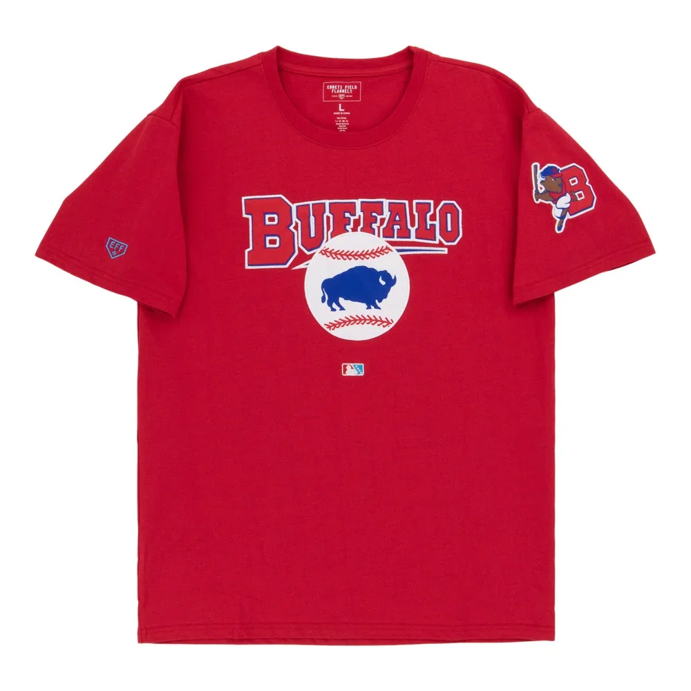 Image of Buffalo Bisons MiLB Fashion Cotton Short Sleeve Tee