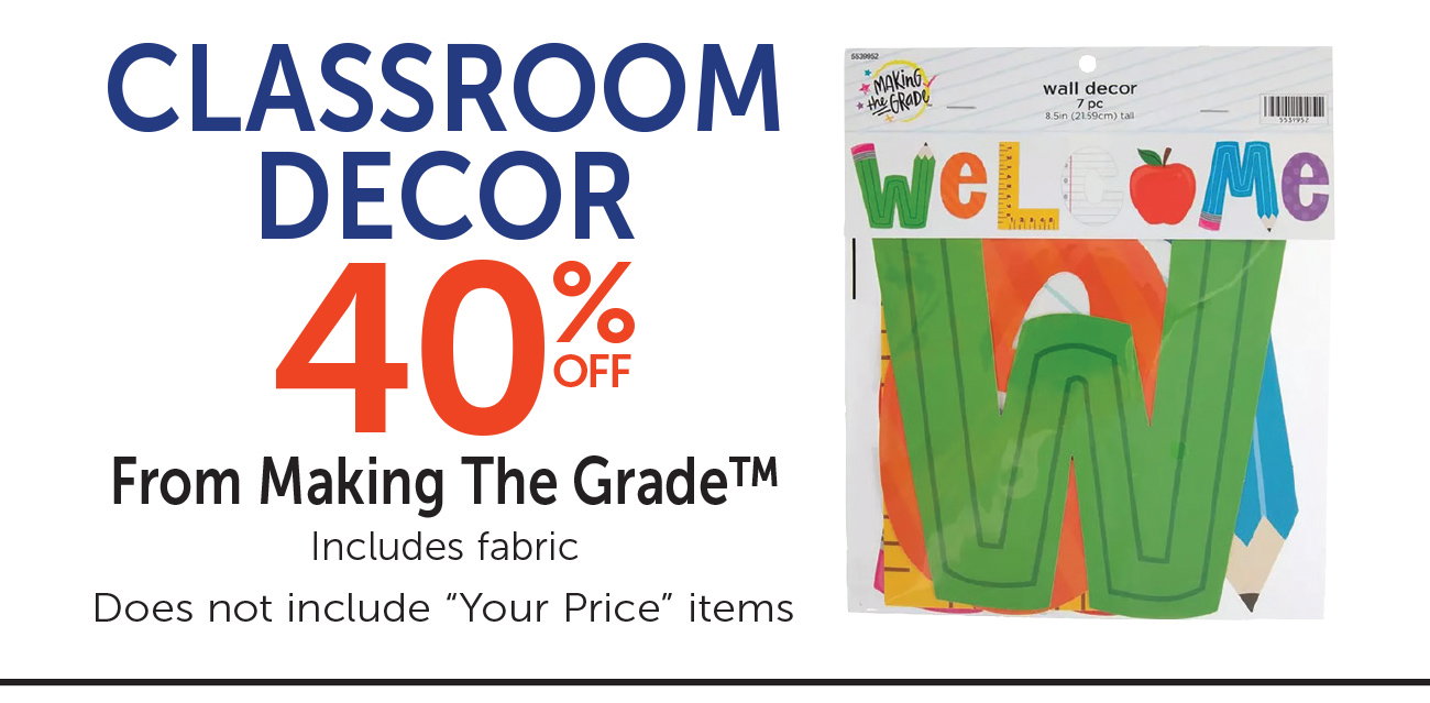 Classroom Decor
