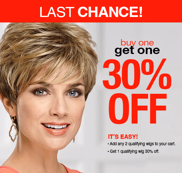 BOGO 30% Off Wigs