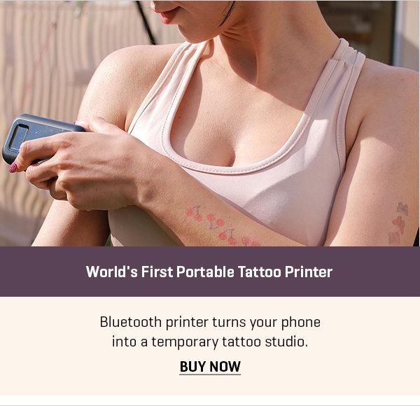 World's First Portable Tattoo Printer