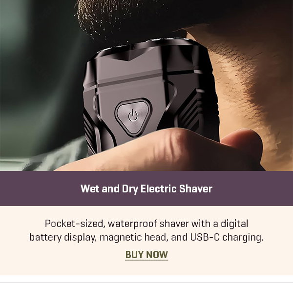 Wet and Dry Electric Shaver