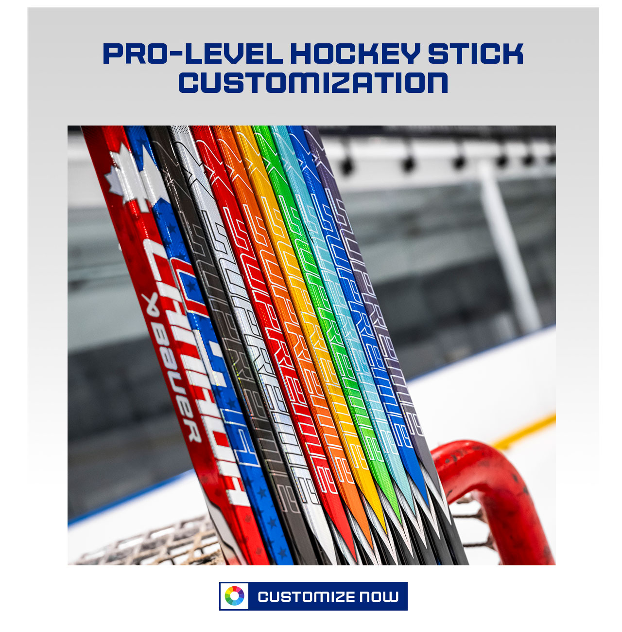 B9- Hockey Stick Customization - Customize Now