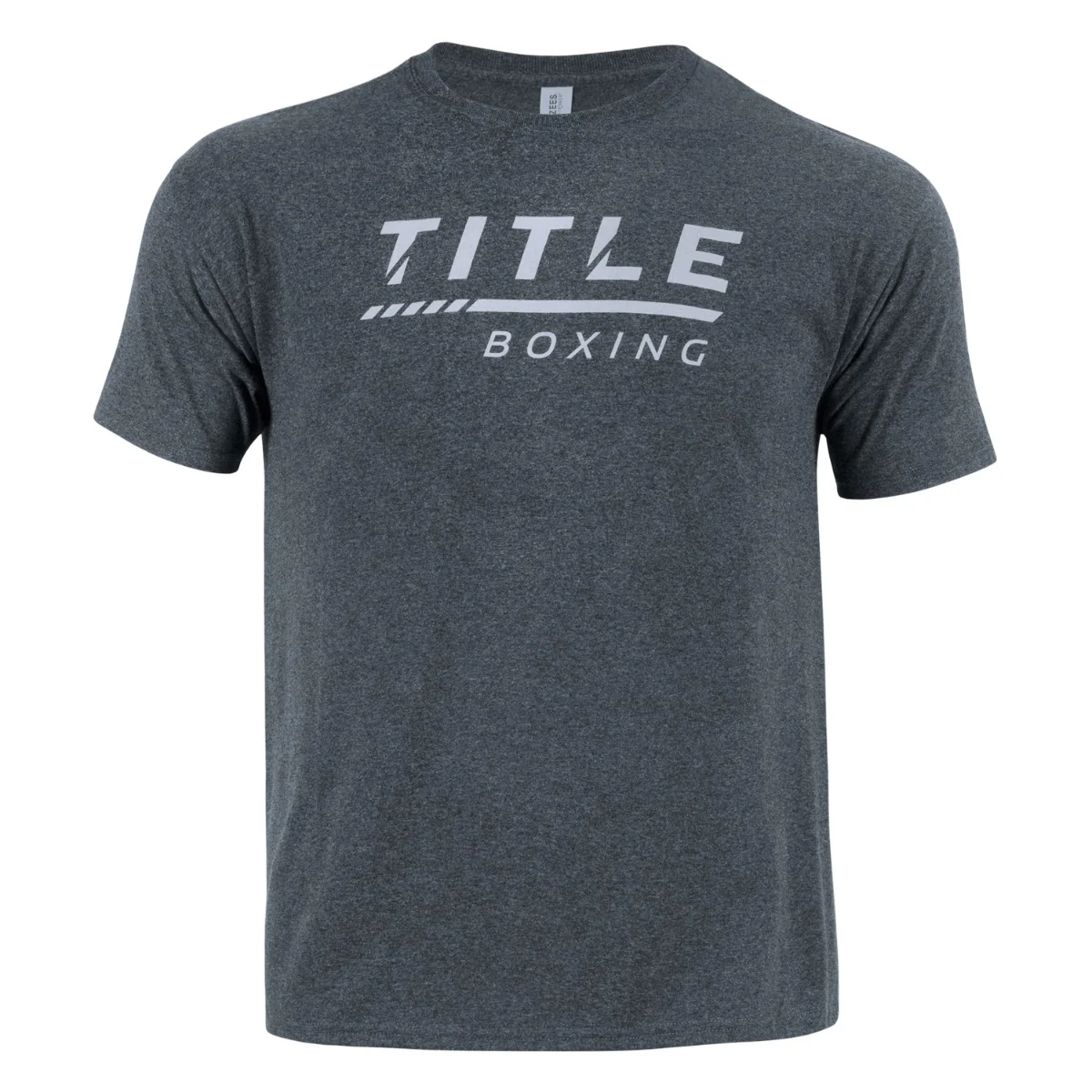 Image of TITLE BOXING STRIPED WORDMARK TEE