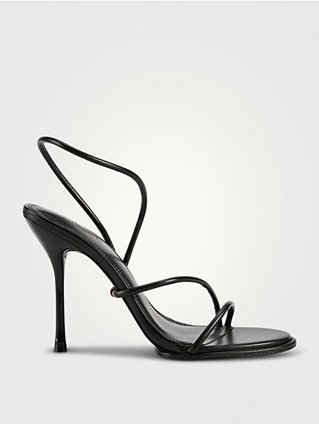 Candace Leather Slingback Sandals