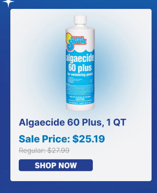 Algaecide 60 Plus, 1 QT Sale Price $25.19  (Shop Now)