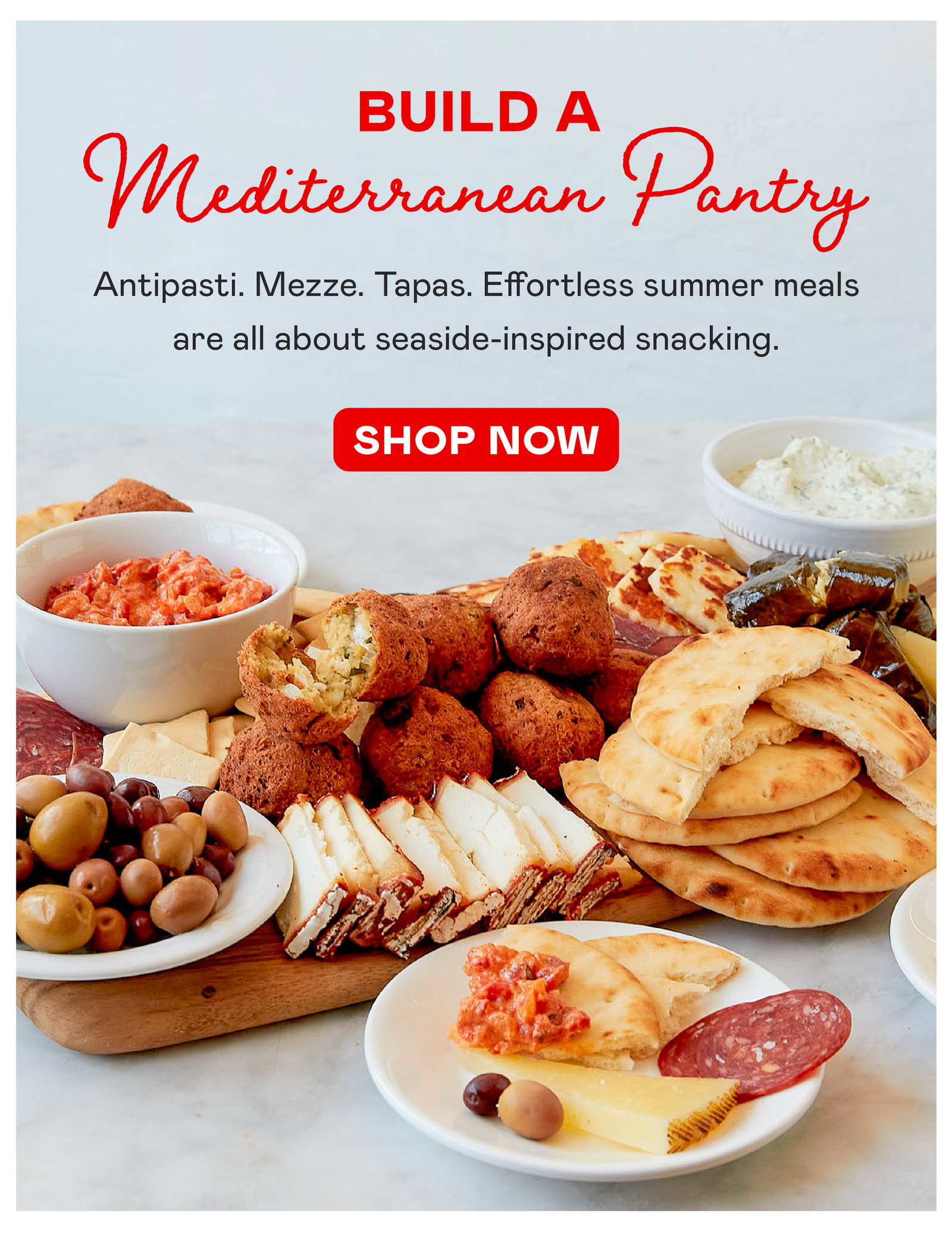 Build a Mediterranean Pantry​
