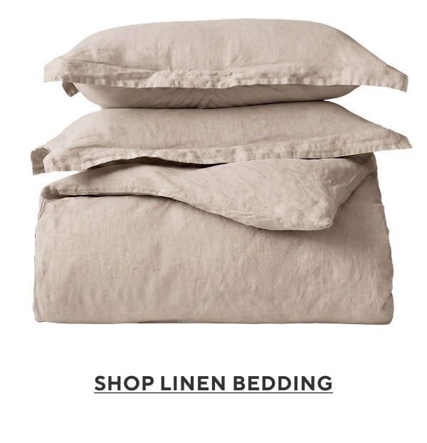 Shop Linen Bedding