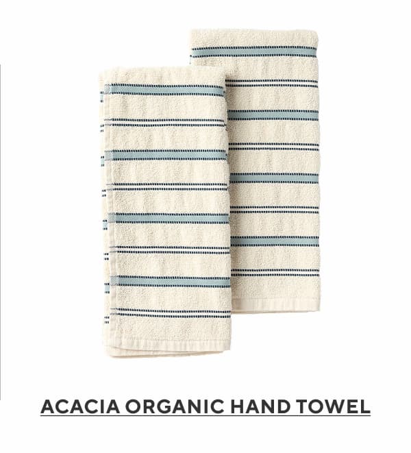 Acacia Organic Hand Towel