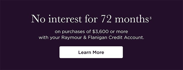 No interest for 72 months - Learn More