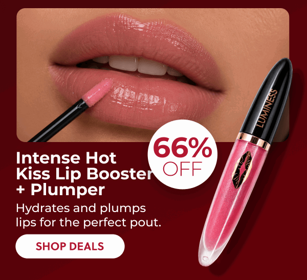 Intense Hot Lip Booster + Plumper: Plumps and hydrates lips for the perfect pout.
