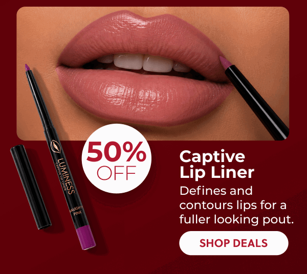 Captive Lip Liner: Defines and contours lips for a fuller looking pout.