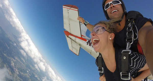 Tandem Skydiving, Stunning Views of Chesapeake Bay