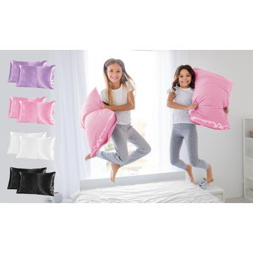 2-Pack: Olivia Rose Satin Pillowcases
