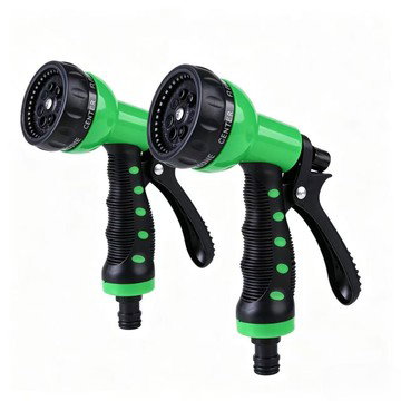 2-Pack High Pressure Hose Nozzle – Adjustable Sprayer for Car Wash & Garden