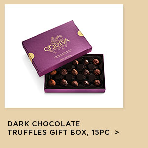 Dark Chocolate Truffles Gift Box, 15pc.