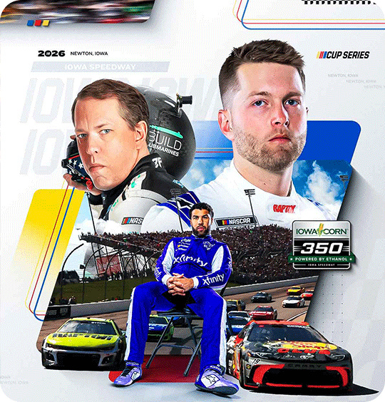 NASCAR Tune-in Graphic