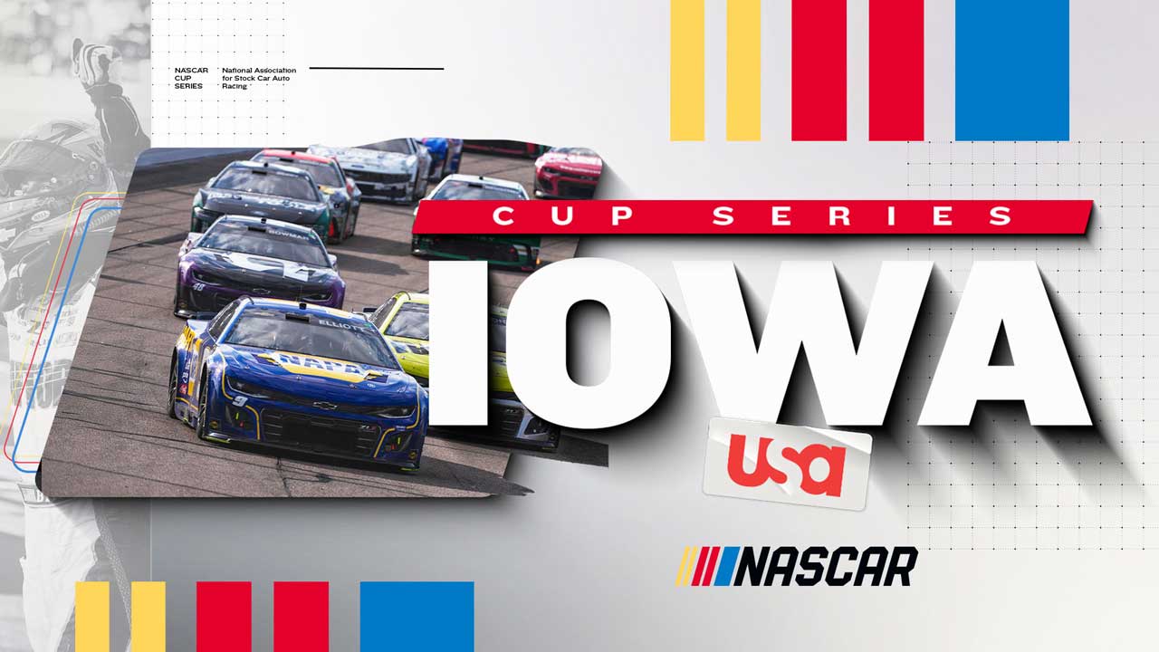NASCAR Cup Series at Iowa Speedway on USA