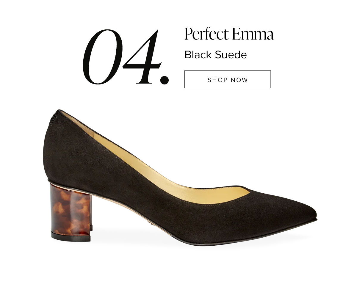 Perfect Emma; Black Suede