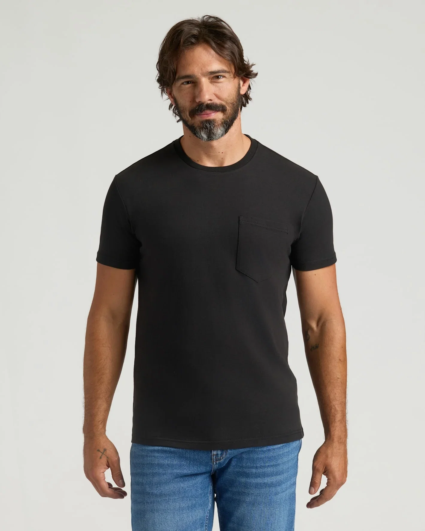 Image of Black Heavyweight Pocket Crew
