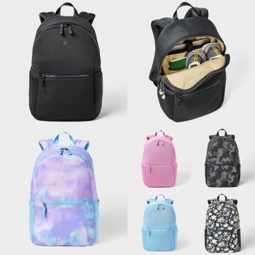 Water-Repellent 23L Air Mesh Backpack