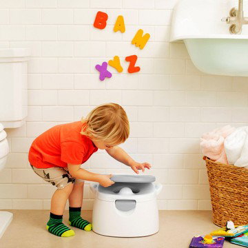 Munchkin Arm & Hammer Multi-Stage 3-in-1 Potty Chair Ring and Step Stool