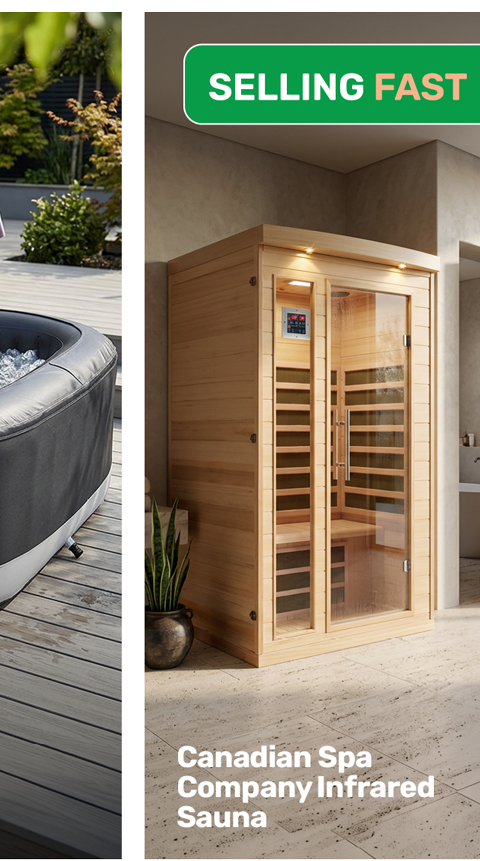 Canadian Spa Company Infrared Sauna. Selling Fast