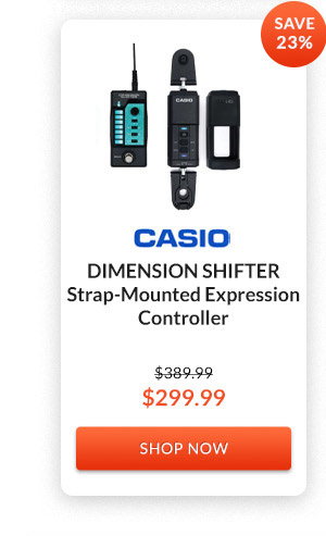 Casio DIMENSION SHIFTER Strap-Mounted Expression Controller
