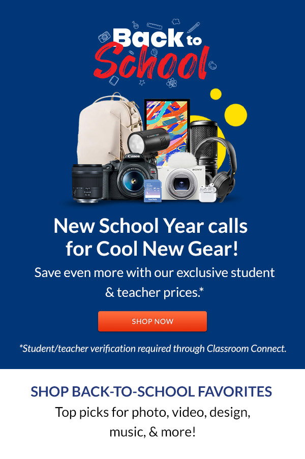 Back to School | Shop Now