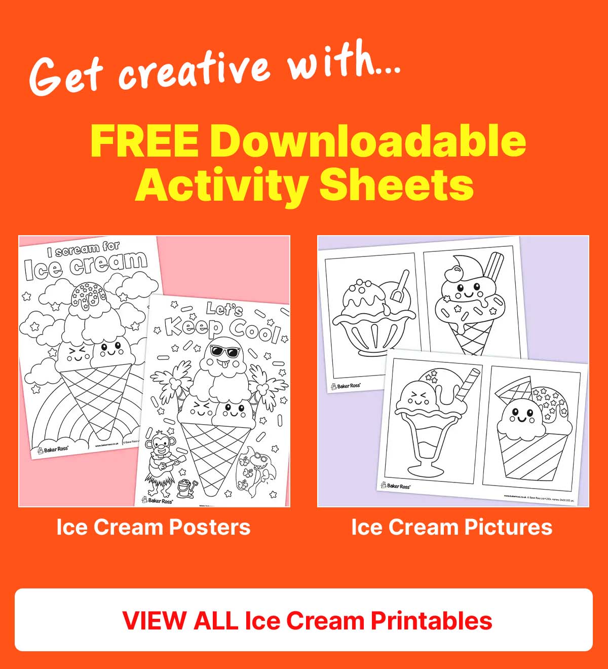 Ice Cream Printables