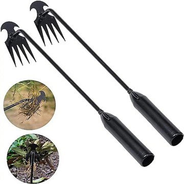 4 Teeths Multifunctional Hand Weeder for Garden Durable & Portable Garden Weeding Tool