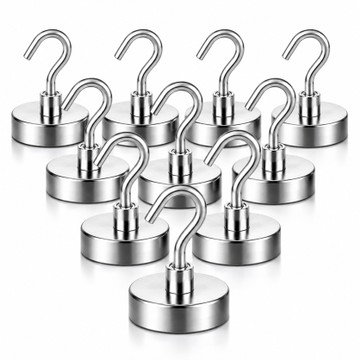 Magnetic Hooks, Heavy Duty 30lb+ Strong Magnet Hook for Cruise Cabins