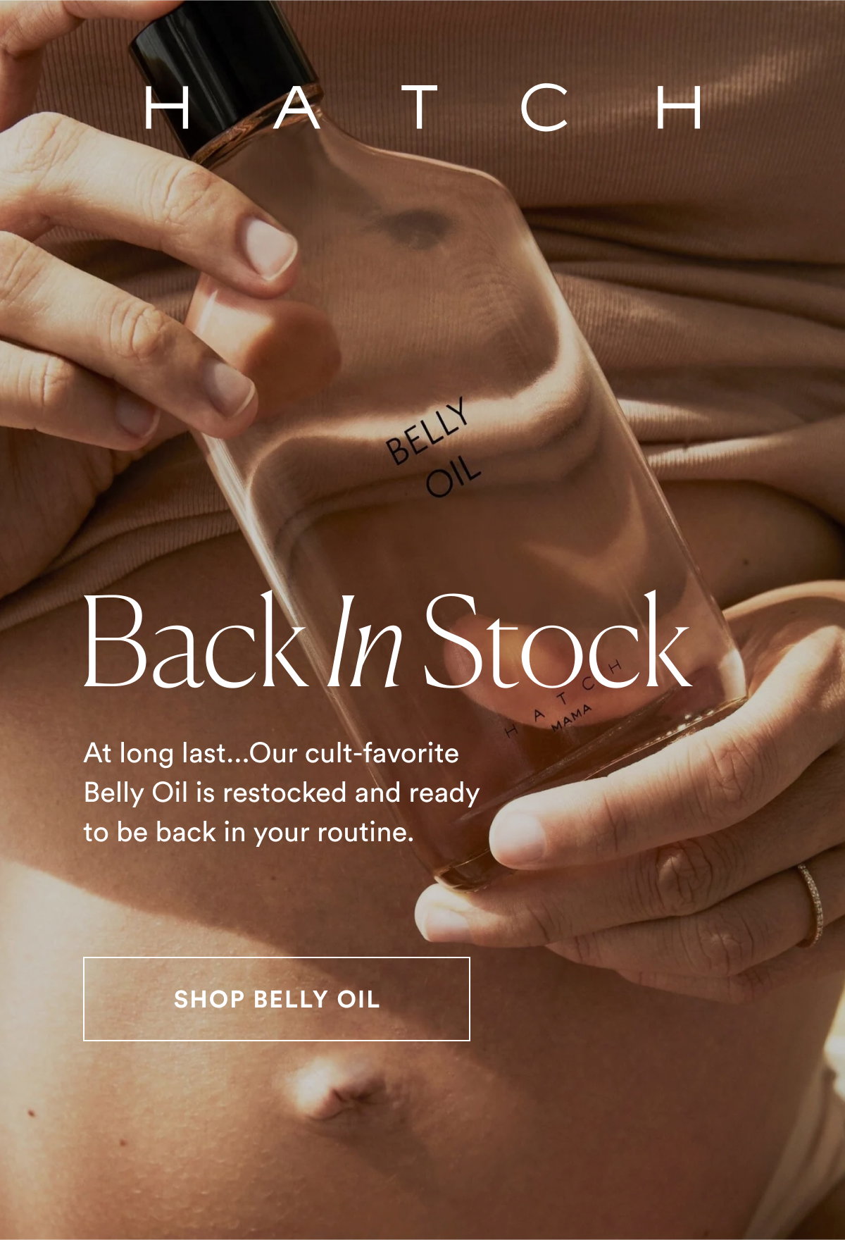 Back in Stock...Belly Oil