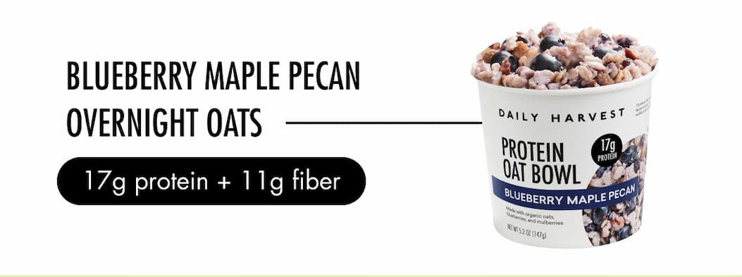 BLUEBERRY MAPLE PECAN OVERNIGHT OATS