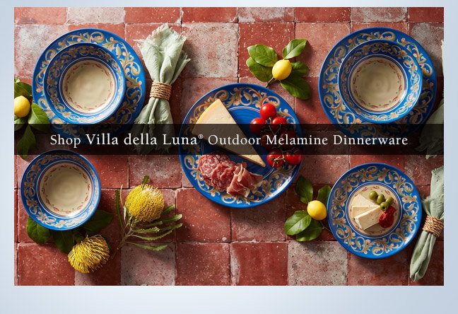 Shop Villa della Luna® Outdoor Melamine Dinnerware