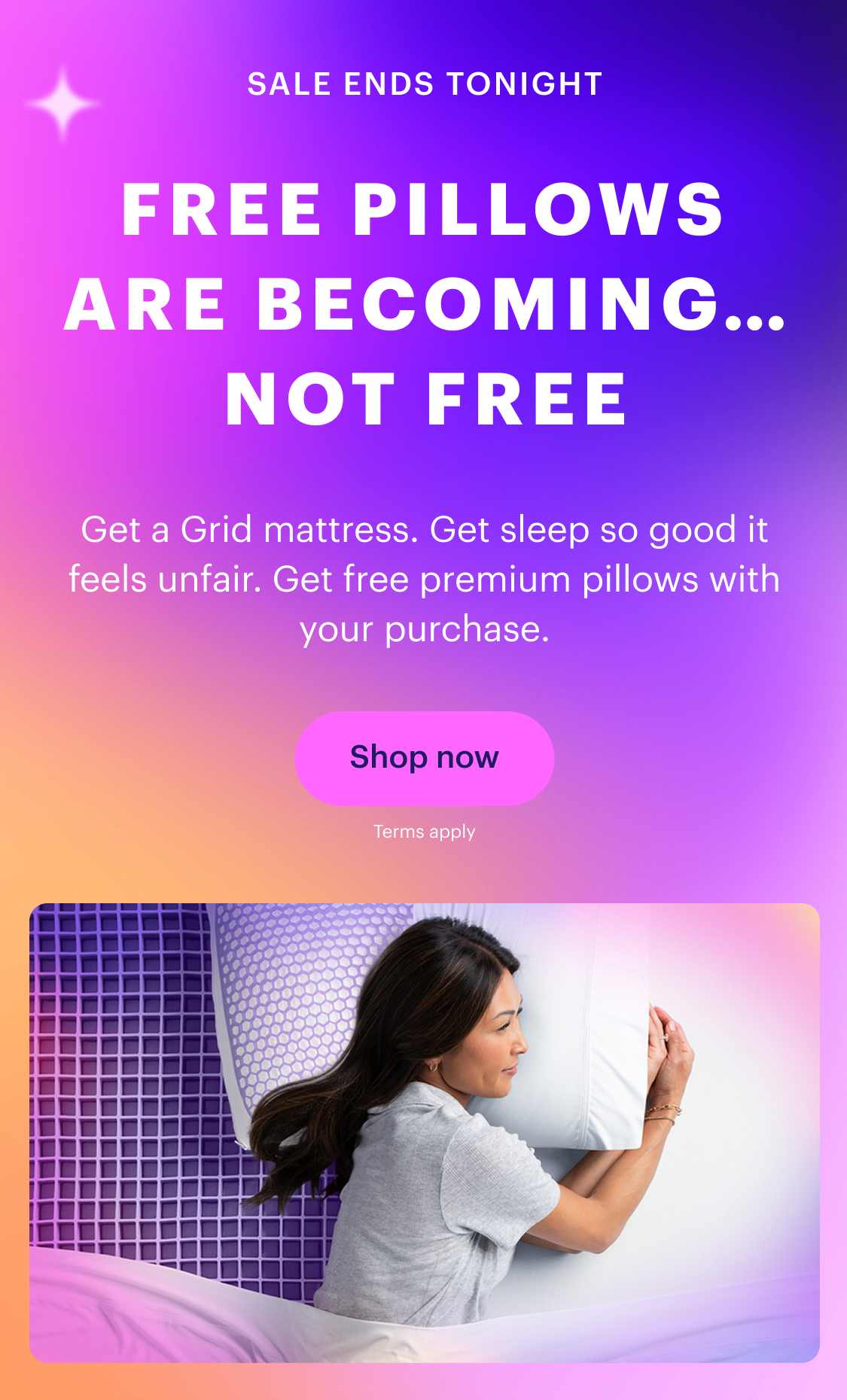 Free pillows are becoming…not free