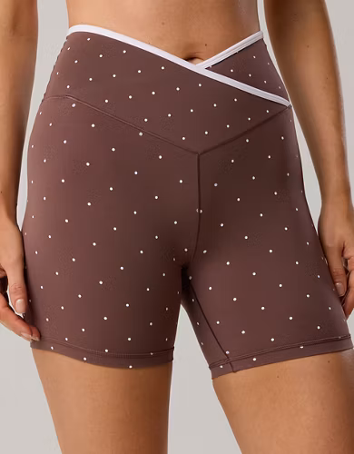 OFFLINE By Aerie Real Me Tipped Crossover High Waisted 5