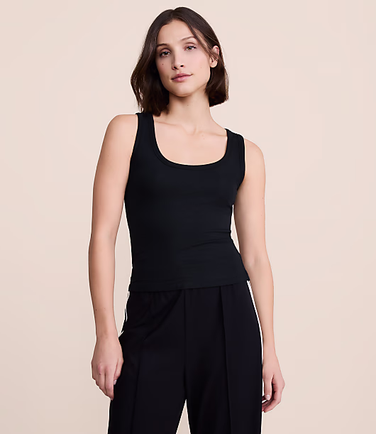 Petite Lou & Grey Ribbed Tank Top
