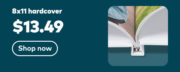 8x11 hardcover $13.49. Shop now.