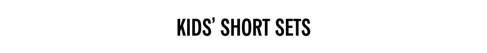 Kids' Short Sets