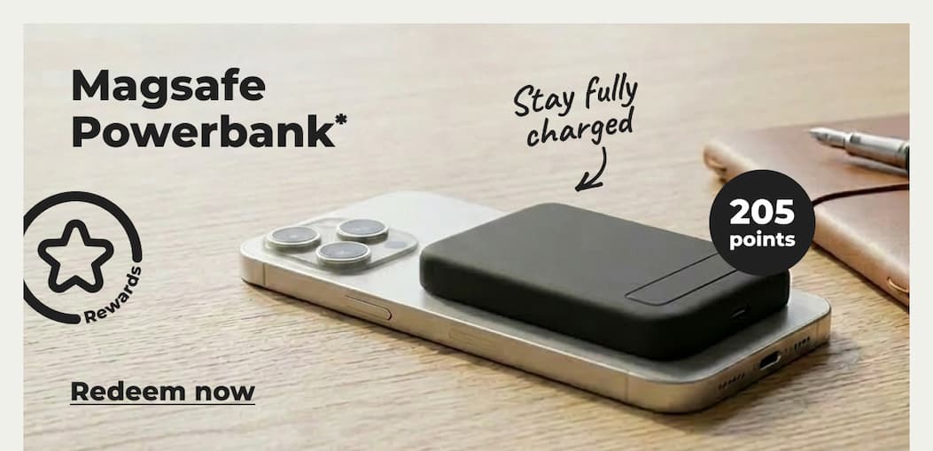 Magsafe Powerbank* - Redeem now