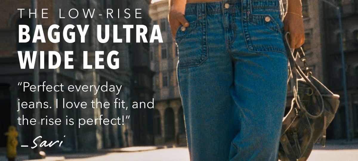 The Low-Rise Baggy Ultra Wide Leg | 