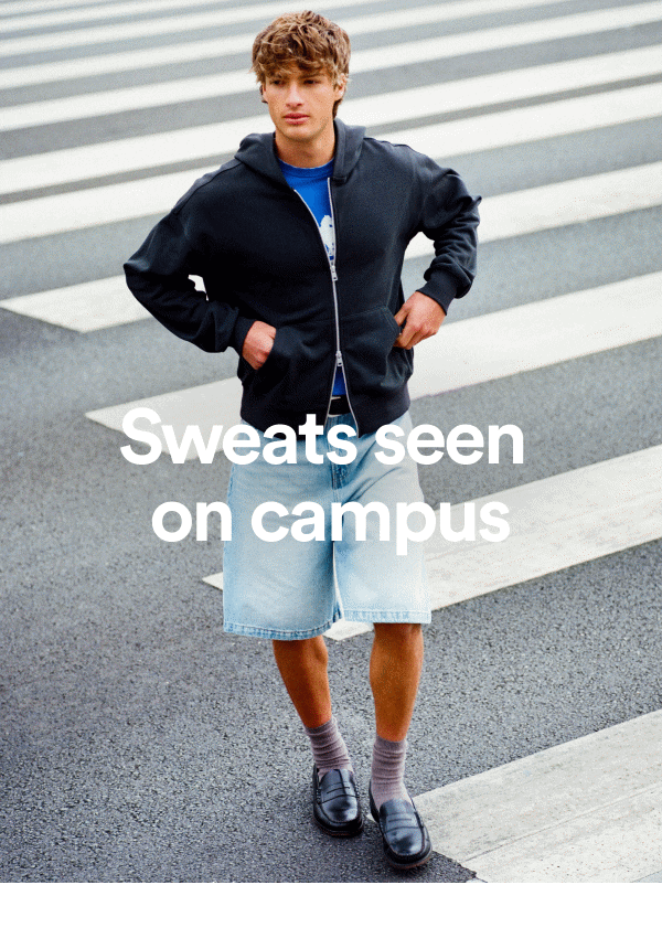 Sweats seen on campus 